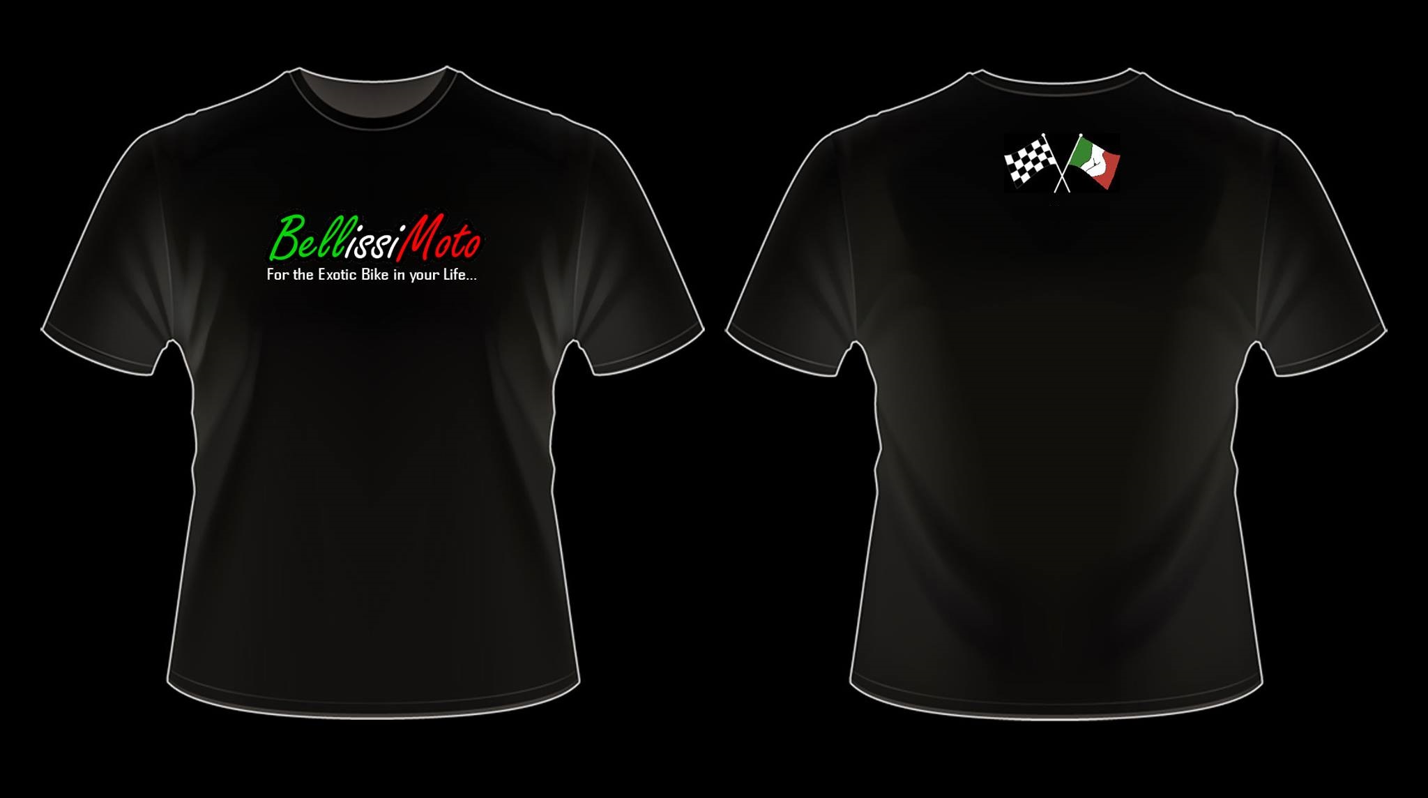 BellissiMoto "Flag to Flag" T-Shirt BellissiMoto "Flag to Flag" T-Shirt